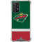 NHL Minnesota Wild Jersey Galaxy A72 5G Clear Case